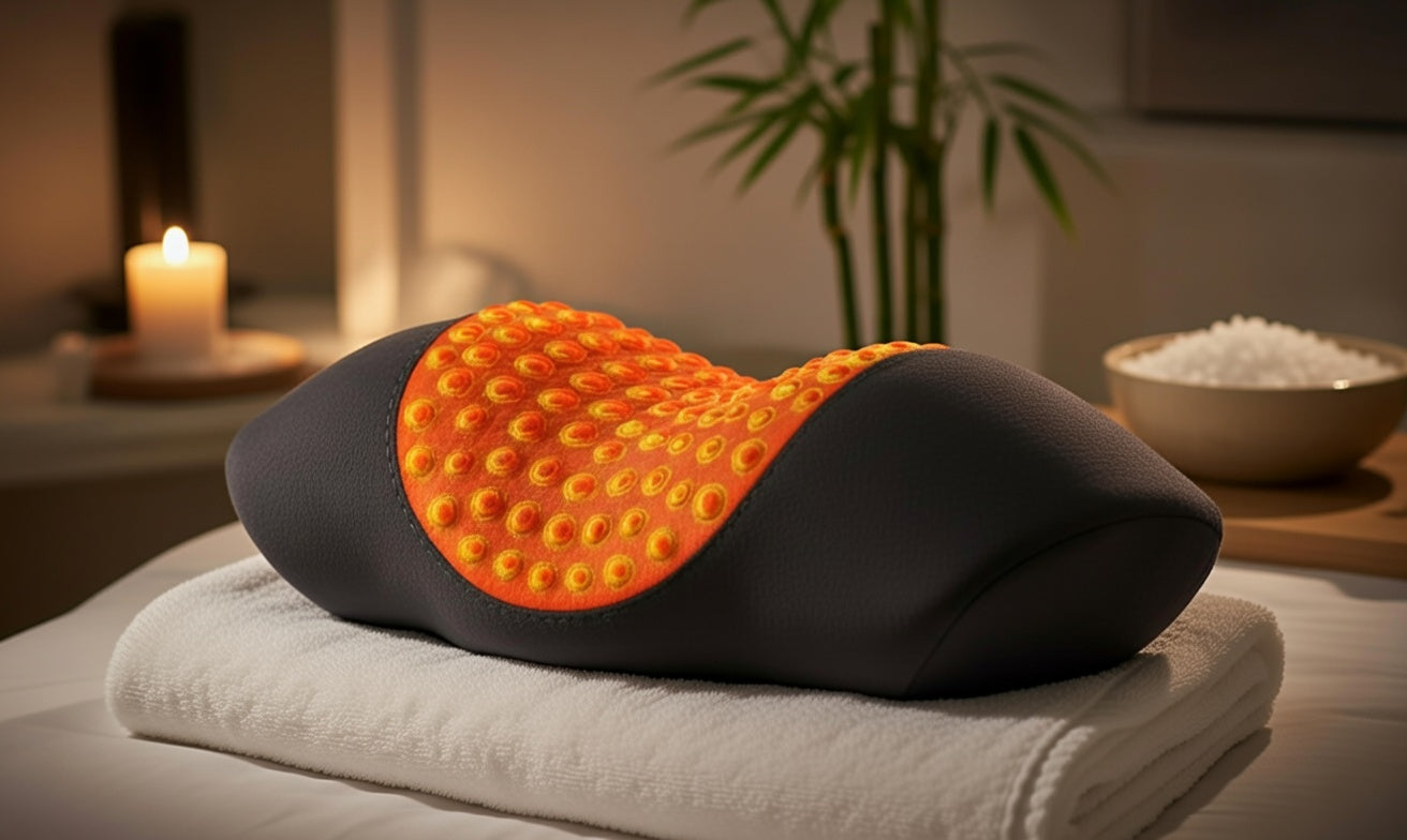 AquaMind Relax – Heated Electric Neck Massage Pillow